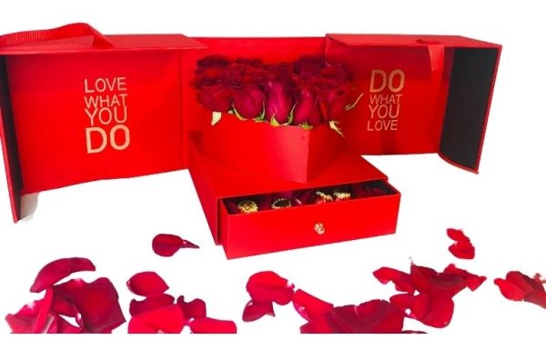 Box Deluxe De Rosas Y Bombones - Imagen 3