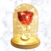 Rosa Natural Preservada en capsula de cristal - Imagen 4