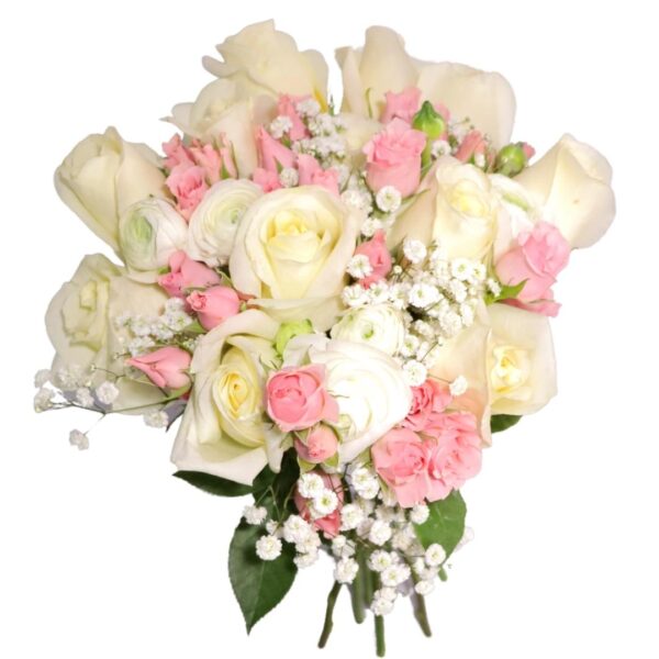Ramo de Rosas y mini Rosas Angeles - Imagen 3