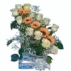 Arreglo floral de Girasoles y rosas - Imagen 3