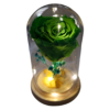 Capsula con Rosa Verde natural preservada - Imagen 7
