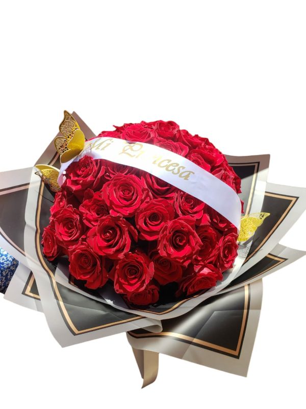 Bouquet de 50 rosas - Imagen 2